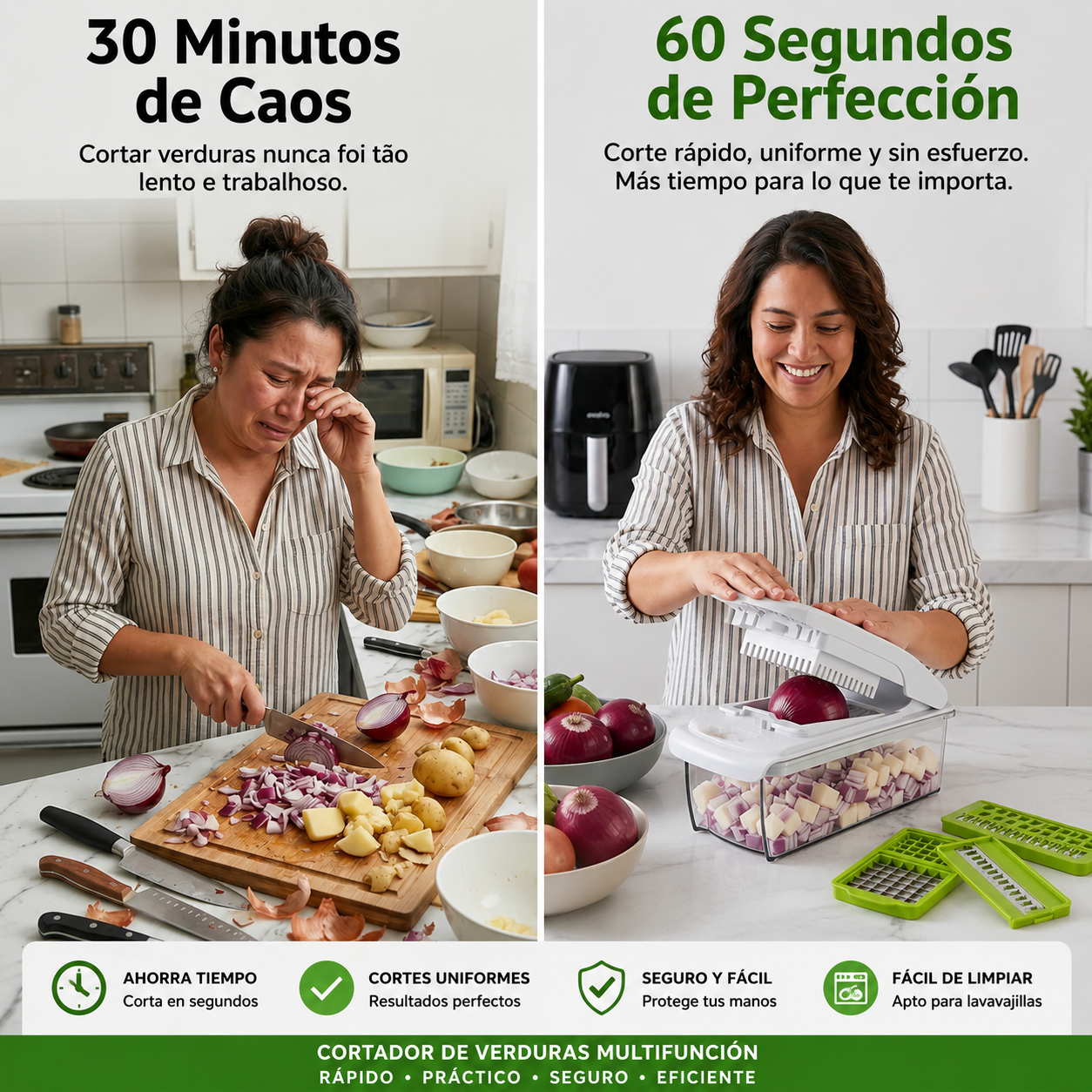 Cortador De Verduras Multifuncional 16 En 1