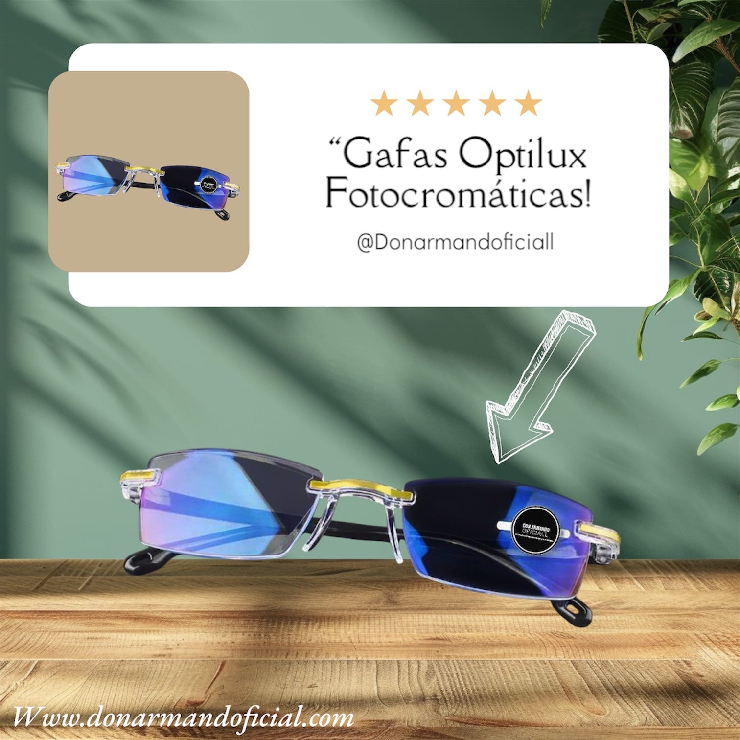 Gafas TR90 Pro Titanium FM+Solo pagas cuando recibes el producto 🚚  Envío gratis.